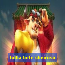 folha bete cheiroso